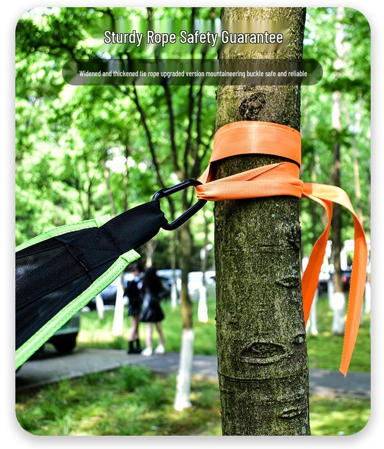Multi-Person Aerial Tree Tent: Anti-Roll Mesh Outdoor Hammock Swing for Camping