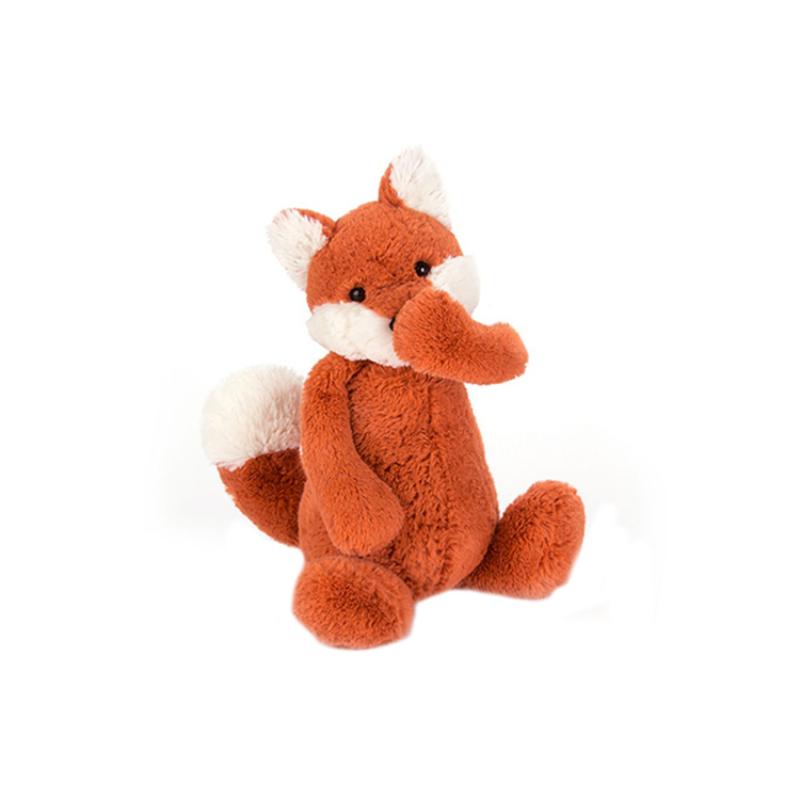 Jellycat Woods Animal Series Shy Fox Cub Companion Orange Doll Plush Doll 31cm Height