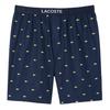 Mens Poplin All-Over Print Pyjama Shorts