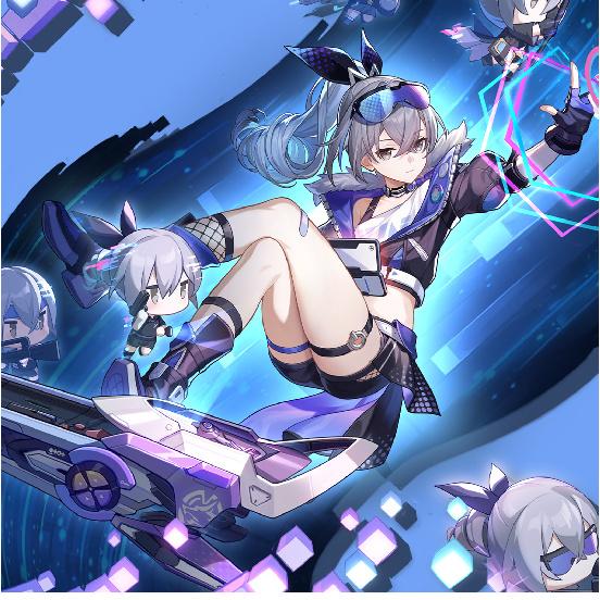 Game Honkai:Star Rail Silver Wolf Cosplay Costume Uniform Halloween Carnival Party Christmas Play Role Clothes Clothing