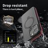 Wireless Metal Stand Anti-fall Transparent IP68 Waterproof Mobile Phone Case