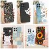 Luxury Pattern For Honor X8 4G  Matte Silicone Back Shockproof Full Soft Cover For HonorX8 4G TFY-LX1 TFY-LX2 Fundas