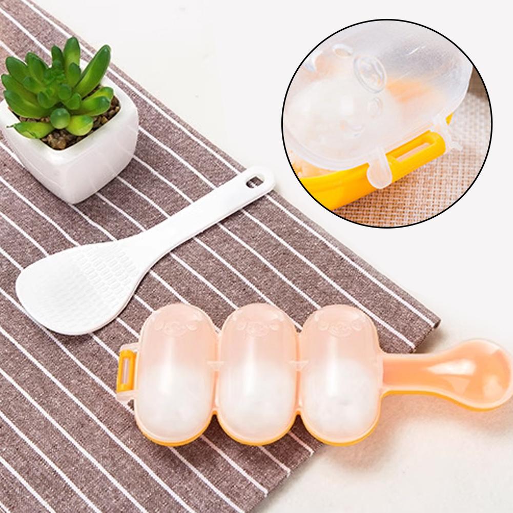 Rice Ball Shaker DIY Rice Baller Shakers Lunch Maker Mould Onigiri Mold DIY Rice Baller Shakers Kitchen Sushi Tools Accessories