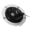 Motorcycle Fuel Gas Cap Lock with Key Fit for Kawasaki Ninja ZX 6R ZX 10R ZX 14R