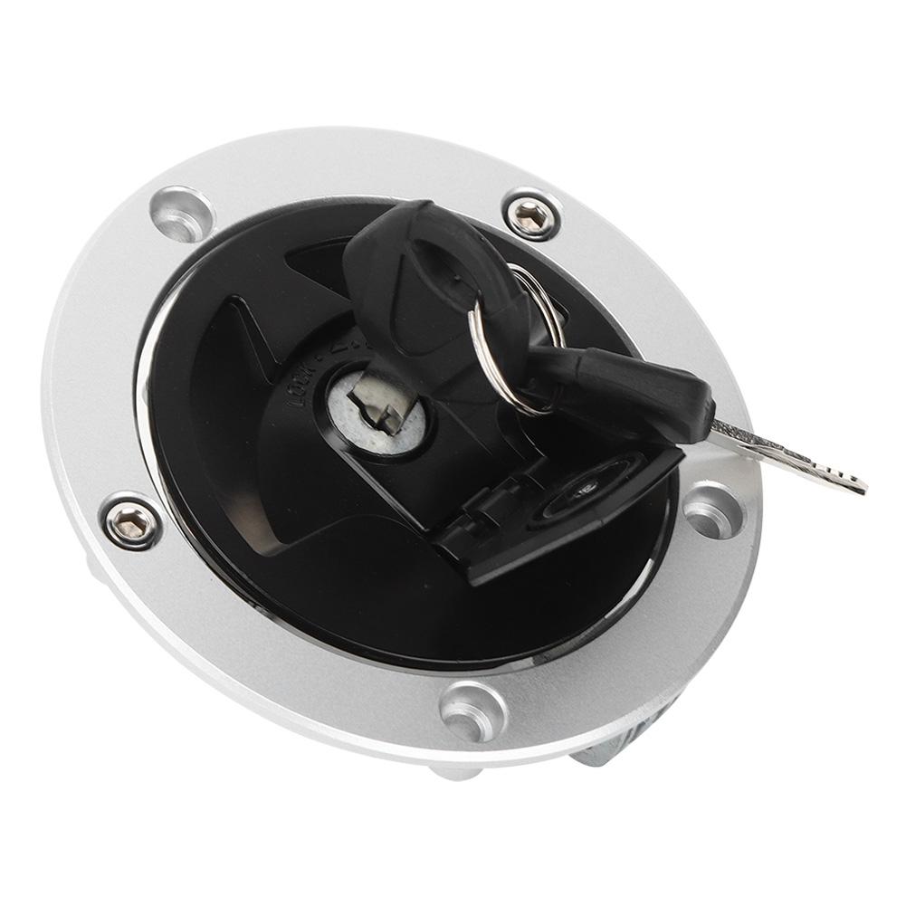 Motorcycle Fuel Gas Cap Lock with Key Fit for Kawasaki Ninja ZX 6R ZX 10R ZX 14R