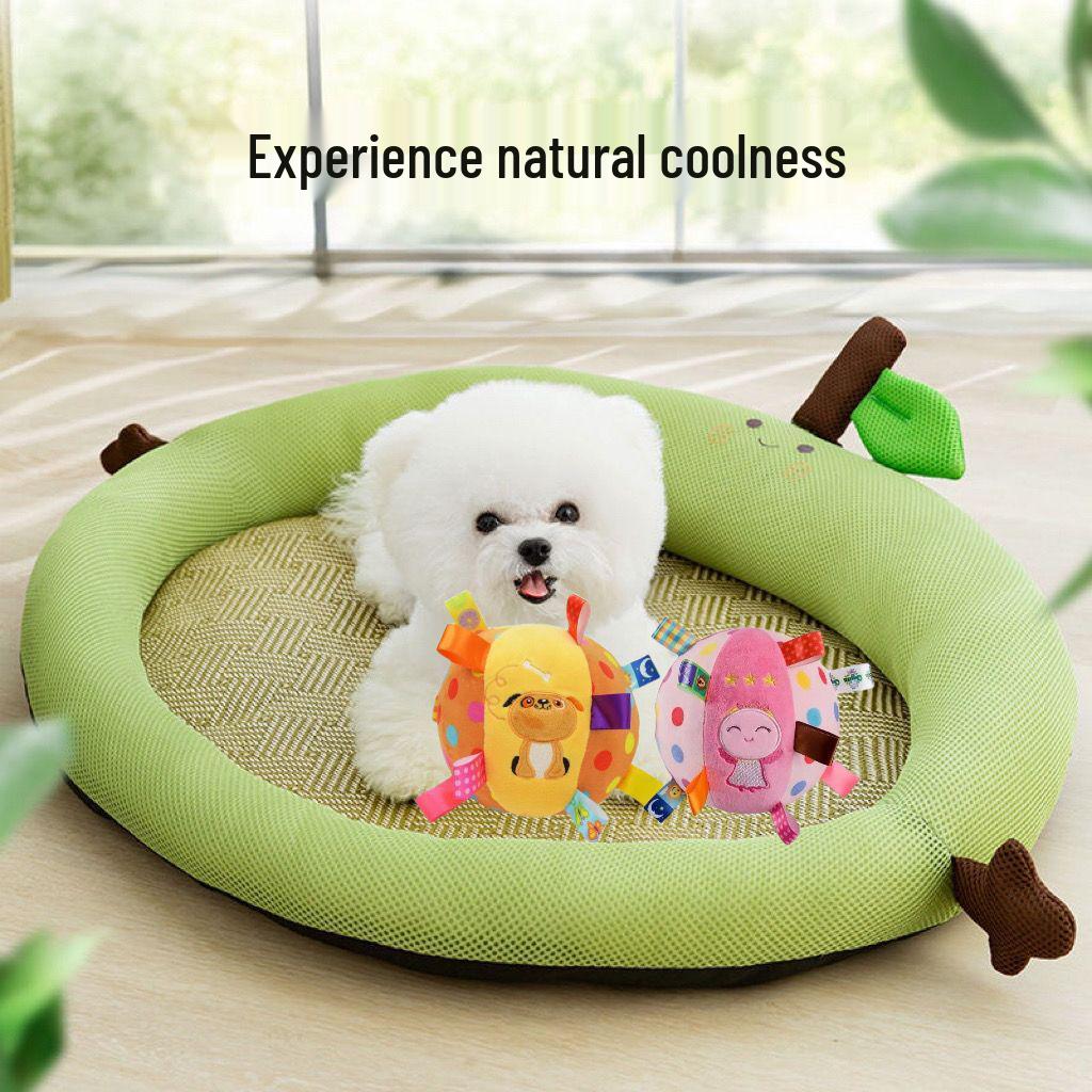 First Order Discount: Indestructible Squeaky Plush Dog Toy - Chewy, Bite-Resistant, Self-Entertainment Training Ball for Decompression