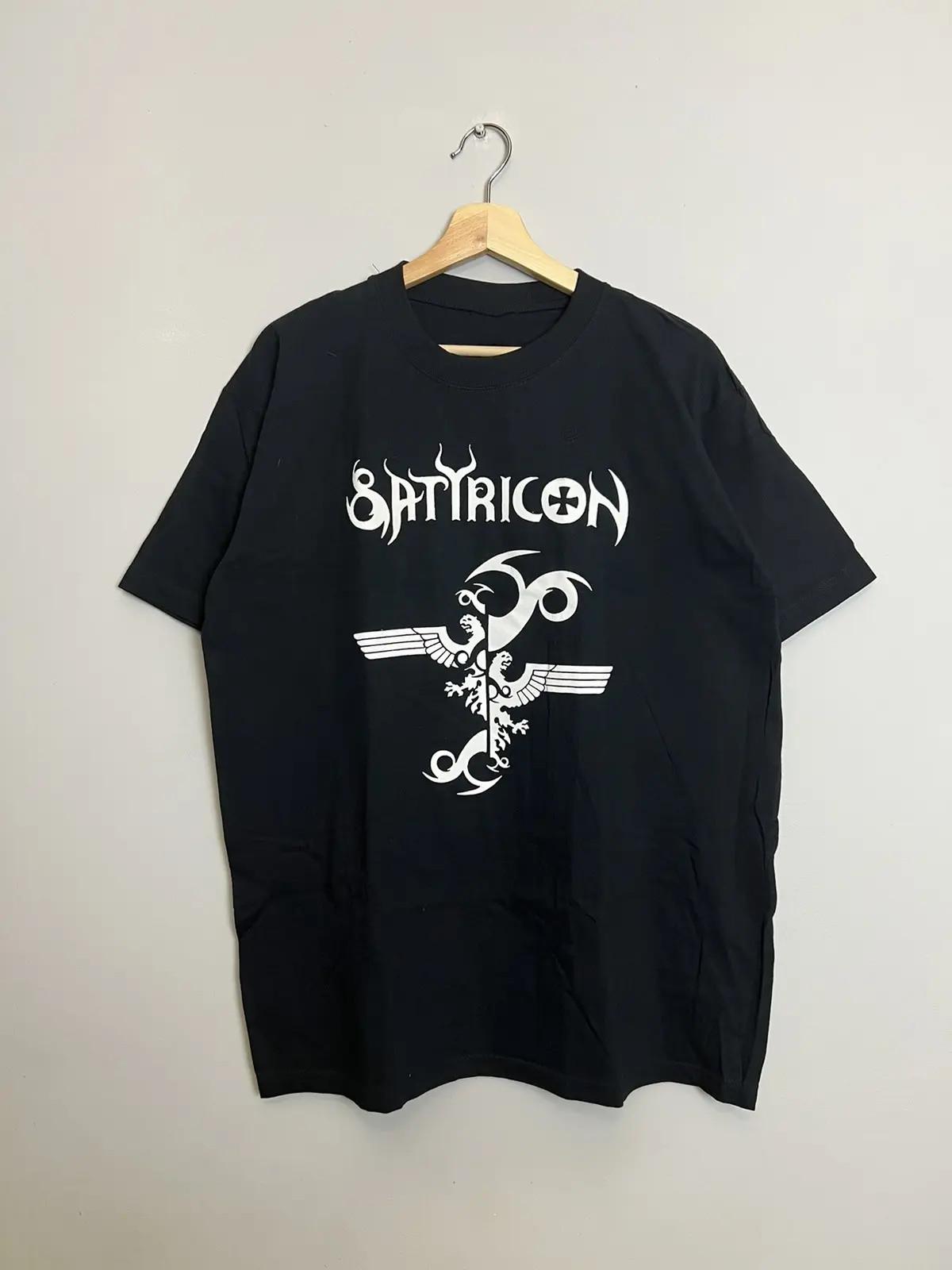 Satyricon Band Metal Band Heavy Cotton Black S-5XL T Shirt JU1026 S