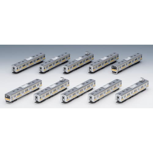 TOMIX N Gauge JR Série 205 Vlak pro místní dopravu na trati Chuo/Sobu Sada 98851 Modelová železnice