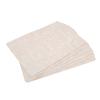 6Pcs Table Mat Set Artificial Leather Water Oil Heat Resist Multifunctional Textured Placemat for Restaurants Kitchens