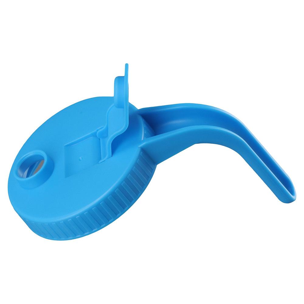 5 Pack Jar Not Included Pour Spout Lids with Handle Colorful Reusable Plastic Flip Cap Lid Kitchen