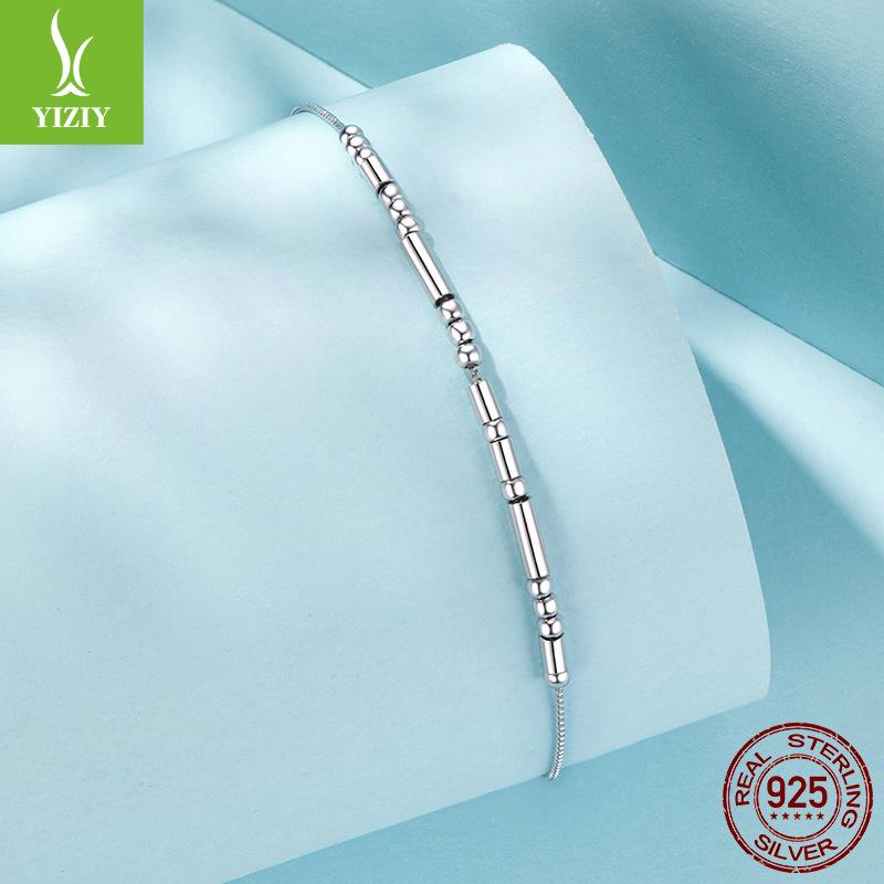 Morse Code I Love You Bracelet Valentine'S Day Gift S925 Sterling Silver Personalized Bracelet For Girlfriend