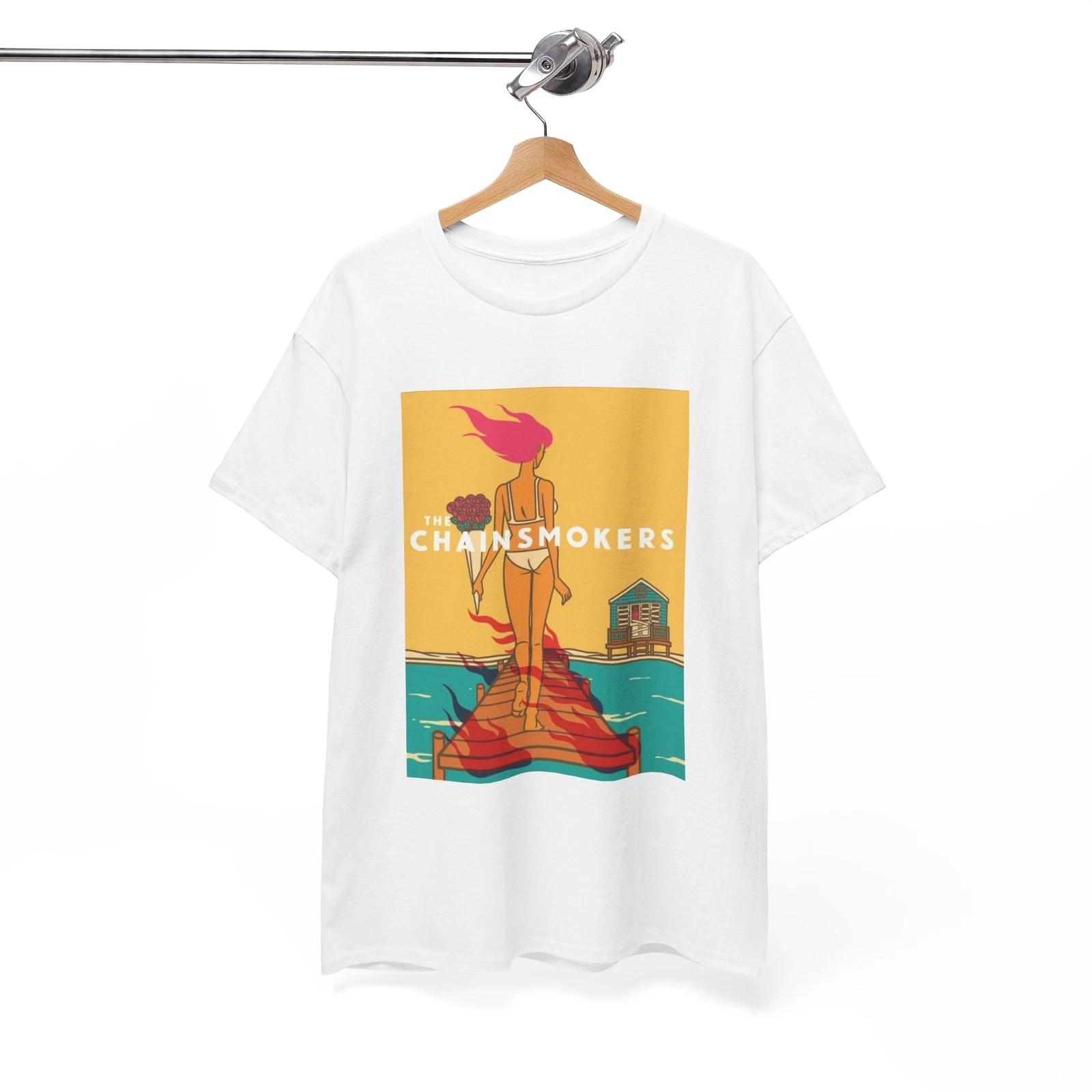 The Chainsmokers Tshirt Retro Concert Tour Merch EDM DJ Miami Unisex 2XL