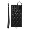 Suitable for Samsung S24 mobile phone case A25 rhombus small fragrant wind card ring bracket portable rope A05S anti-drop