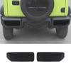 Car Tail Light Lamp Covers HIGH MOUNT STOP LAMP Leaf Board Turn Signal Decoration For Suzuki Jimny 2019 Up Car Exterior Accessoriess,Smocked Black