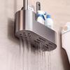 Suction Cup Mount Wall Mounted Toilet Brush Vertical Toilet Brush  Household Cleaning