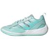 XENOBURST Fabric Breathable Rebound Breathable And Resilient Low Top Basketball Shoes Unisex Mint Green JR4379
