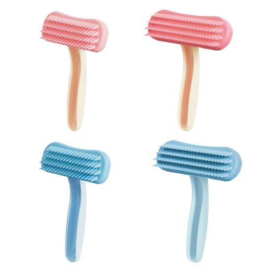 Dog Hair Remover Brush Pet Comb for Dogs And Cats Silicone Soft Teeth Massage Comb Grooming Bath Brush Pet Supplies