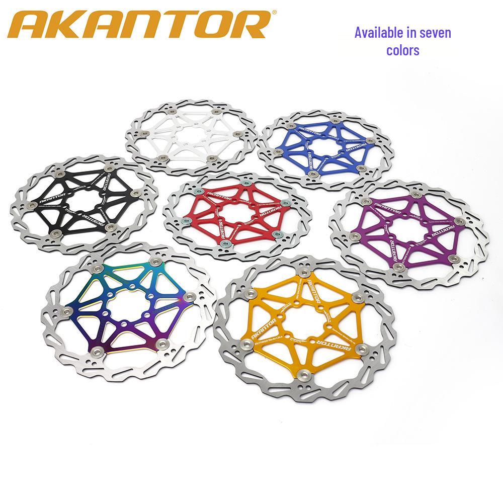 140mm 160mm 180mm Six-Bolt Floating Disc Cooling Brake Pad for Mountain Bikes and Scooters