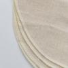 Round Cotton Steamer Liners - 50cm, 6-Pack
