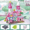 TEMI Disney Princess Castle Building Blocks Set