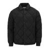 Mens Quilted Button-Down Jacket