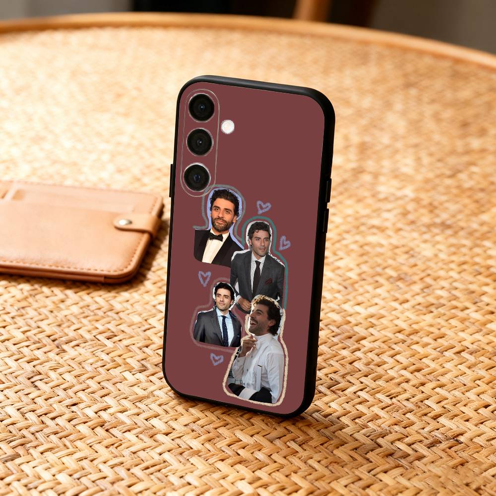 Actor O-Oscar I-Isaac Phone Case For Samsung A73,A21s,A22,A31,A32,A52,A53,A71,A80,Soft Black Shell