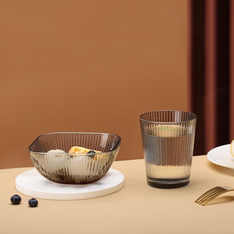 BOLIDOMI Nordic Glass Cup and Bowl Set