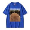 Where Is The Worm Marcus Jimbo James Funny Meme Tshirt Unisex Women Casual Vintage Cotton T Shirts Unisexs Oversized Short Sleeve
