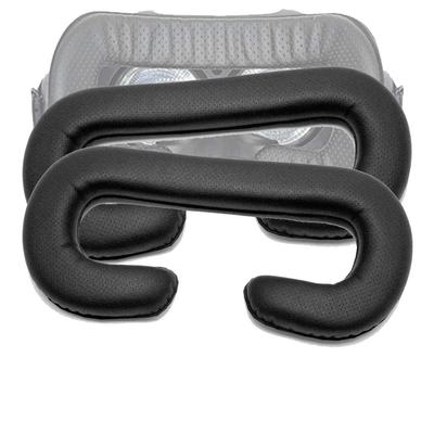 LUCKYBEE 12mm Leder Gesichtspolster VR-Maske für HTC Vive, Leicht zu reinigender Ersatz-Gesichtsschaum für HTC Vive (2er Set)
