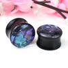 2pcs 6-50mm Camouflage Color Ear Gauges Tunnels Ear Plugs Stretcher Expander Body Piercing Jewelry for Women Men