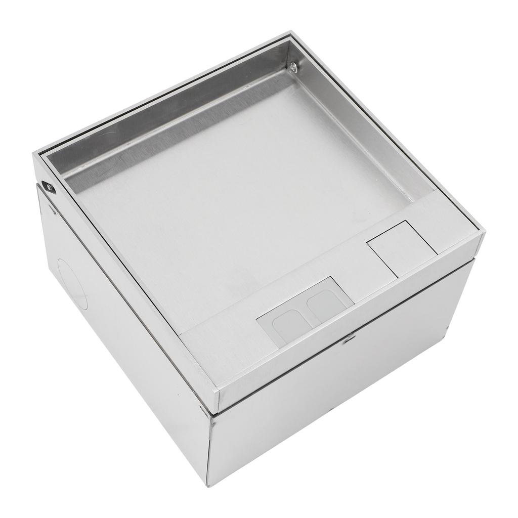 Recessed Flat Hidden Socket Kit Professional American Style Stainless Steel Waterproof Floor