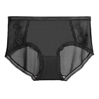 Biancheria intima da donna in pizzo ultrasottile ad asciugatura rapida, biancheria intima antibatterica a vita media, biancheria intima sexy