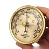 70mm Pointer Barometer Golden Adjustable Liquidless Air Pressure Gauge for Home