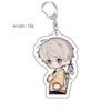Mezzanine Layer Acrylic Character Keychain Cute Bag Hanging Ornament