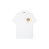 Logo Patch Straight Cut Short Sleeve Polo Shirt Men Polo Shirts White 10118511A120742W110
