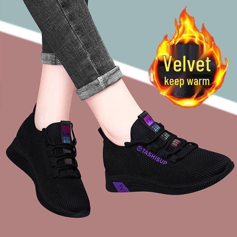 Spring/Summer Casual Women's Soft Sole Sneakers for Walking & Dancing