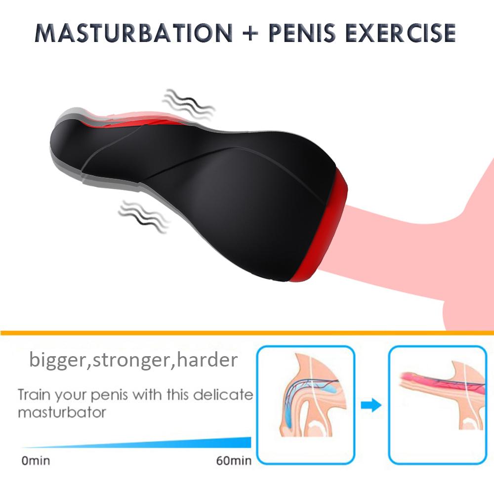 Masturbator For Men Sex Shop Toys Automatic Pussy Male Masturbator Cup Sex Oral Blowjob Machine Vagina Vibrator Intimate Toys