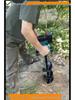 High-Power Lithium Battery Handheld Ice and Earth Drill with Dual Battery and Steering Wheel