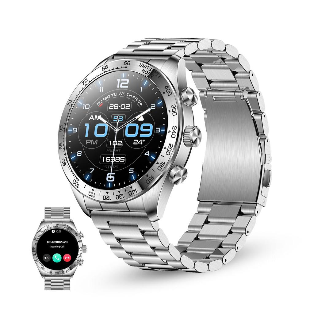 Ksix Elite Smartwatch 1,43 Zoll AMOLED Silber