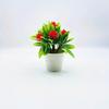652F Artificial Flowers Plants Green Bonsai Potted Ornaments Wedding Party Hotel