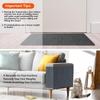 Cat Scratching Mat Cat Carpet with Self-Adhesive Trimmable Pet Scratching Post Carpet Anti Cat Scratch Furniture Sofa Protector