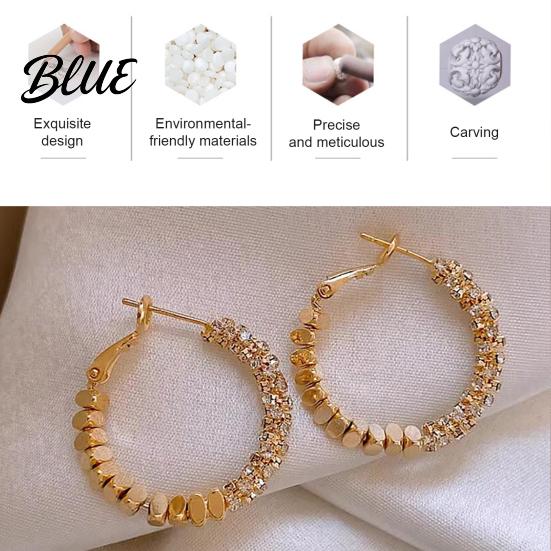 Stylish Earring Set 1 Pair Huggie Hoop Earrings for Women
