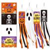 Pumpkin Ghost Pattern Outdoor Props Flags Festival Wind Vane  Ghost Party Decorations