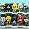 Naruto Pvc Action Figures Model Toy Set With Collectible Characters For Anime Fans
