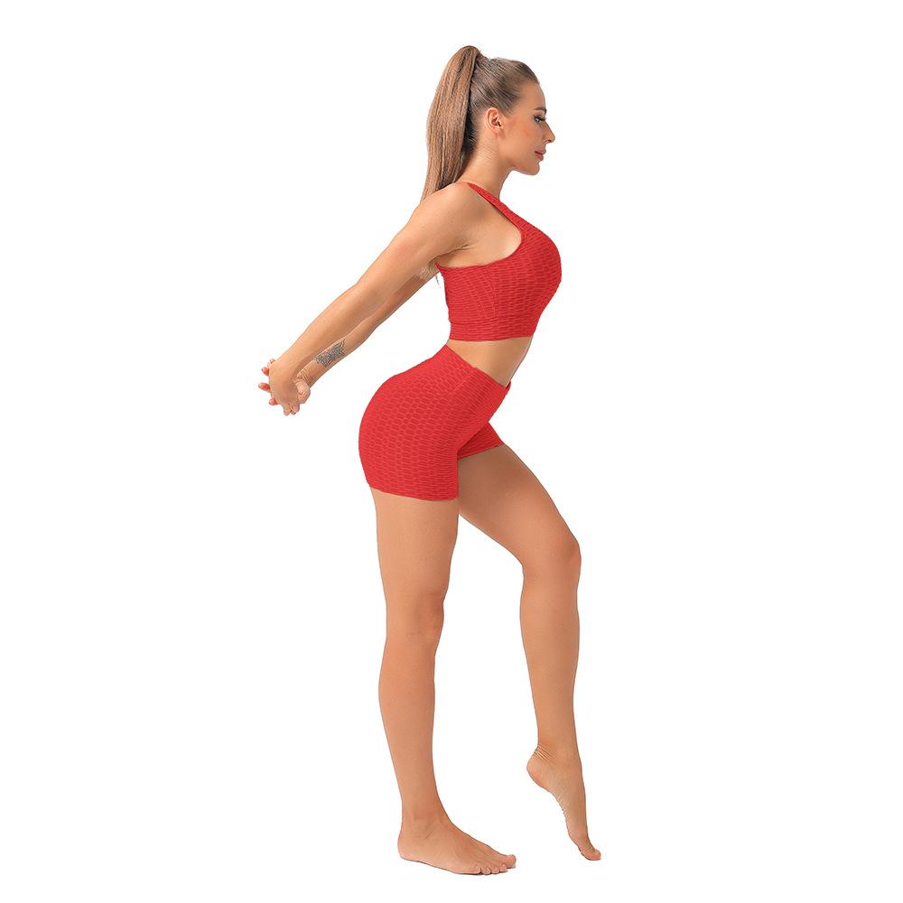 2 Piece Seamless Yoga Set Workout Clothes Fitness Sportswear Gym Set Sport Set Women Sports Bras Yoga Shorts Women Gym Clothing