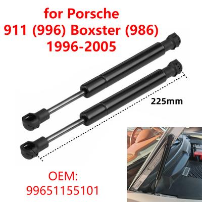 2Pcs 99651155101 Car Front Bonnet Hood Gas Struts Lift Support Rods for Porsche 911 996 Boxster 986 1996-2005 Fuel System Fittings7