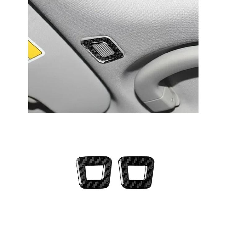 Car Accessories For Alfa Romeo Giulia 2017-19 Interior Carbon Fiber Window Key Panel Headlight Switch Wait Stickers