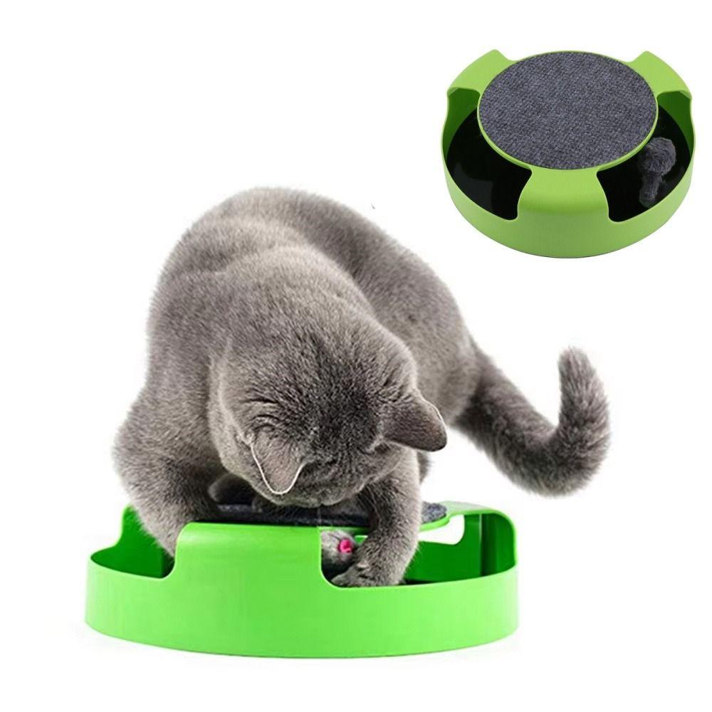 Scratching Board Kitten Interactive Toys Attract Attention Cat Scratcher Toy Cat Supplies
