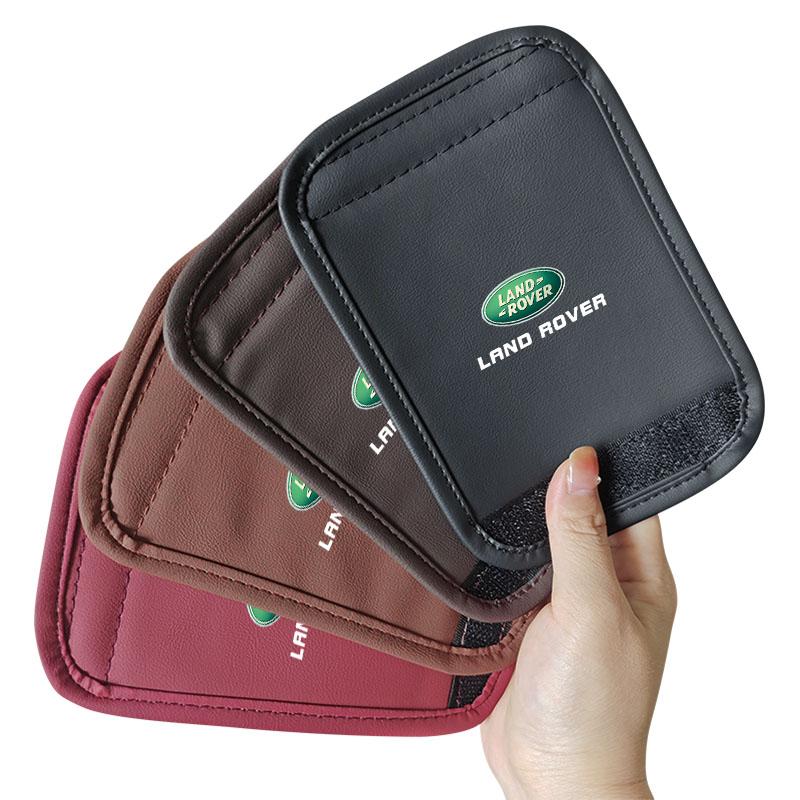 New Car Leather Roof Handle Anti-Scratch Protector Mat for Land Rover Discovery Sport Freelander 3 SVR L320 L330 Defender Range Rover Auto Accessories