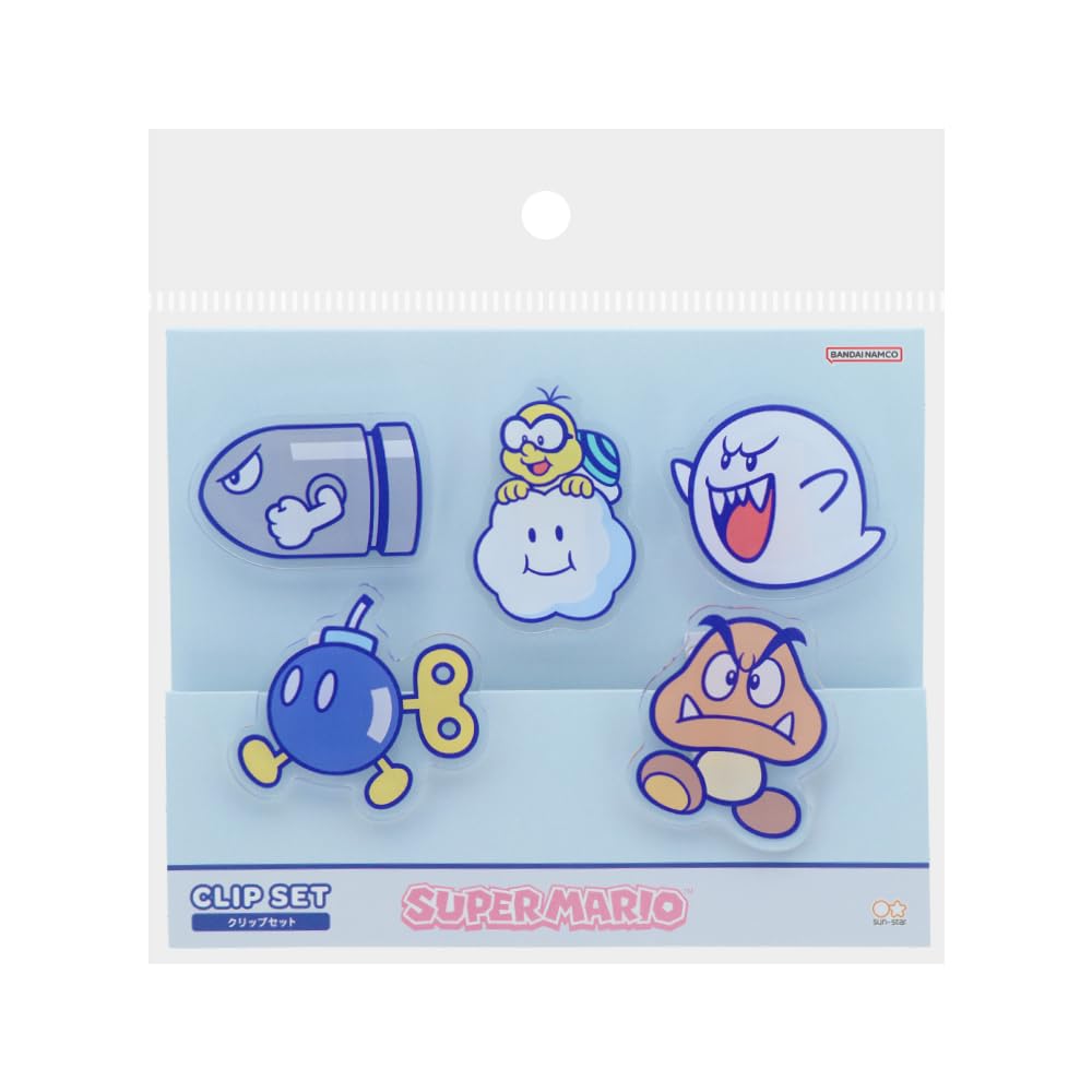 

Канцелярские товары Sunstar Зажим Super Mario Акриловый Враг S3625613